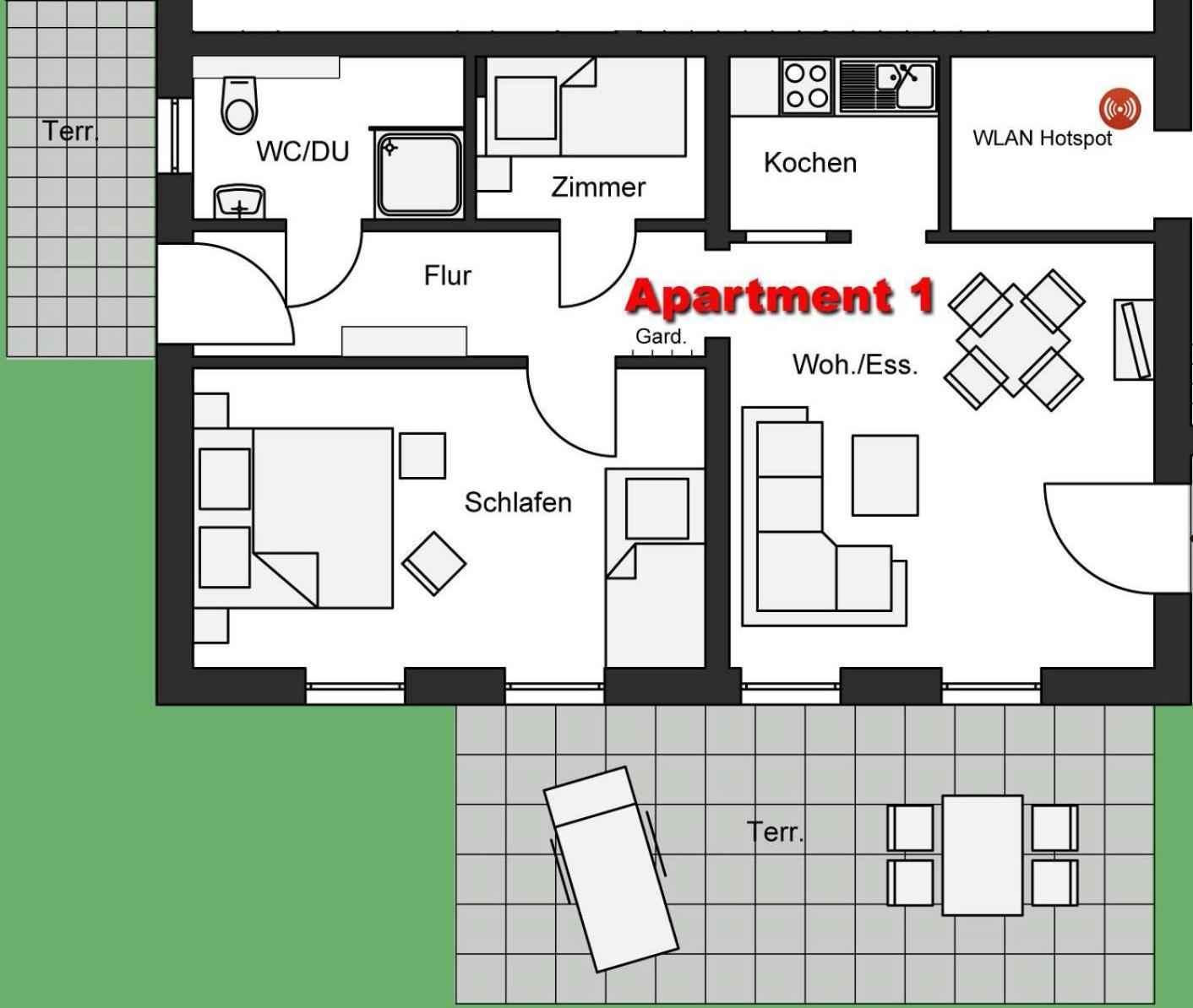 Apartments "Happy Family" Rust Habitación foto
